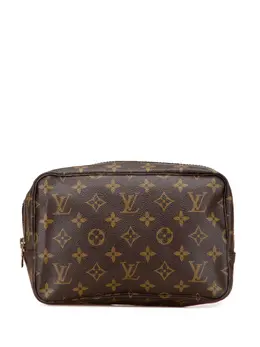 Louis Vuitton Pre-Owned: Коричневый клатч 