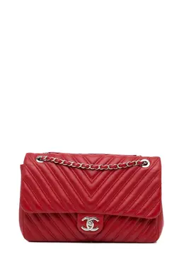 CHANEL Pre-Owned: Красная сумка 
