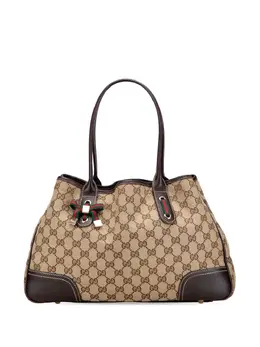 Gucci Pre-Owned: Коричневая сумка-шоппер 