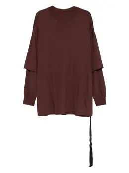 Rick Owens DRKSHDW: Футболка с длинным рукавом 