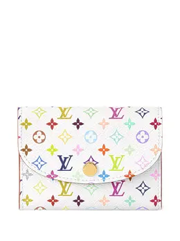 Louis Vuitton Pre-Owned: Белый кошелёк 