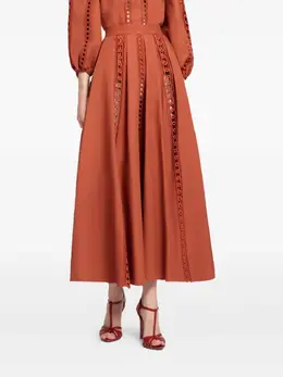 Elie Saab: Хлопковая юбка 