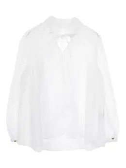 Hermès Pre-Owned: Белая блуза 