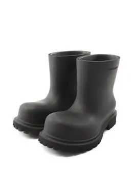 Balenciaga Pre-Owned: Чёрные ботинки 