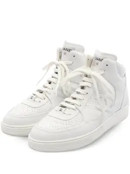 CHANEL Pre-Owned: Белые кроссовки 