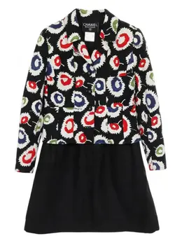 CHANEL Pre-Owned: Чёрная юбка 