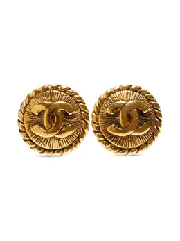 CHANEL Pre-Owned: Серьги 