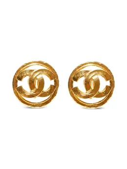 CHANEL Pre-Owned: Серьги 