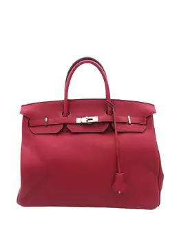 Hermès Pre-Owned: Серебристая сумка 
