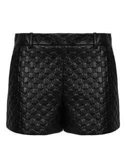 Gucci: Чёрные шорты  GG