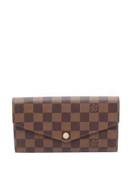 Louis Vuitton Pre-Owned: Коричневый кошелёк 