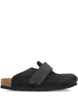 Birkenstock: Чёрные сабо 