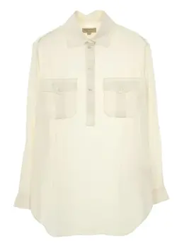 Burberry Pre-Owned: Шёлковая блуза 