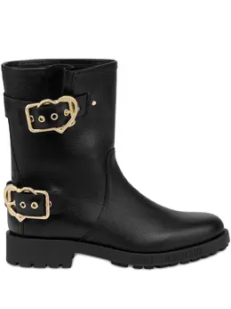 Love Moschino: Чёрные ботинки 