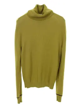 Hermès Pre-Owned: Свитер цвета хаки 