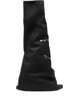 Rick Owens DRKSHDW: Чёрные ботинки 