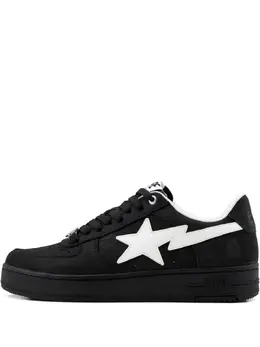 A BATHING APE®: Чёрные кроссовки 