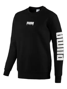 PUMA: Чёрная футболка 