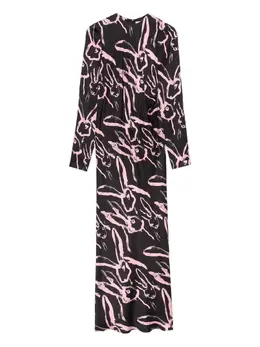 MSGM: Платье из кролика 