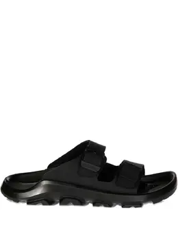 Birkenstock: Чёрные сандалии 