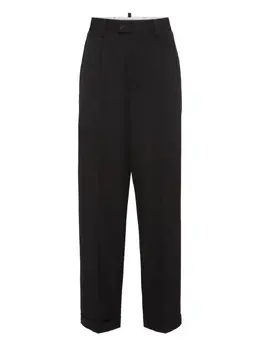 DSQUARED2: Чёрные брюки 