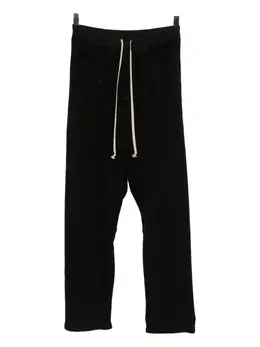 Rick Owens DRKSHDW: Чёрные брюки 