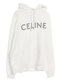 Celine Pre-Owned: Белая толстовка 