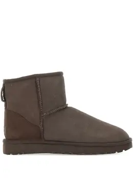UGG: Тёмные ботинки  Classic Mini II