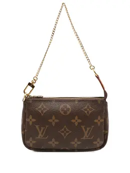 Louis Vuitton Pre-Owned: Коричневая сумка 