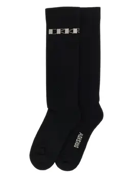 Rick Owens DRKSHDW: Чёрные носки 