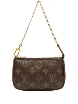 Louis Vuitton Pre-Owned: Коричневая сумка 