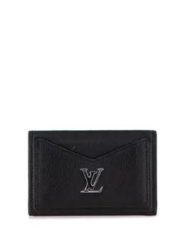 Louis Vuitton Pre-Owned: Чёрный картхолдер 