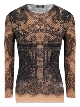 DSQUARED2: Светлая футболка 