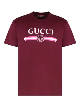 Gucci: Футболка с принтом 