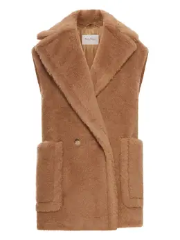 Max Mara: Жилет на меху 