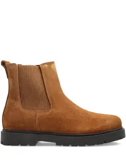 Birkenstock: Тёмные ботинки 