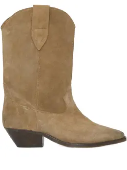 ISABEL MARANT: Бежевые ботинки  Duerto