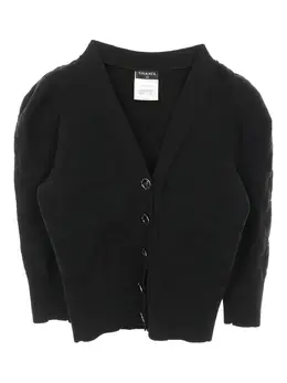 CHANEL Pre-Owned: Кардиган на пуговицах 