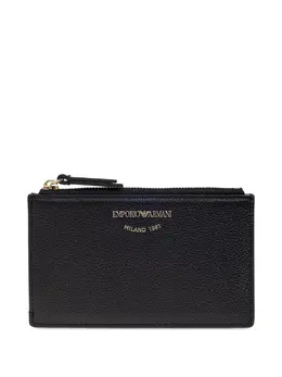 Emporio Armani: Чёрный кошелёк 