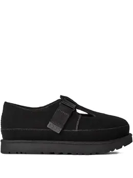 UGG: Чёрные балетки 