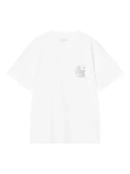 Carhartt WIP: Белая футболка 