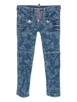 DSQUARED2: Голубые джинсы 