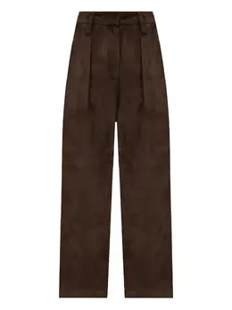 Brunello Cucinelli: Замшевые брюки 