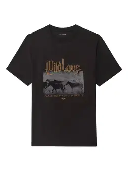 Zadig&Voltaire: Тёмная футболка 