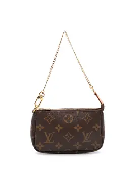 Louis Vuitton Pre-Owned: Коричневая сумка 