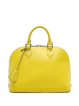 Louis Vuitton Pre-Owned: Жёлтая сумка 
