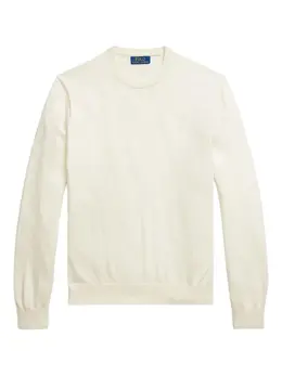 Polo Ralph Lauren: Белый свитер 
