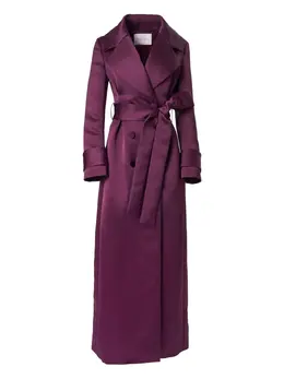 Carolina Herrera: Атласный плащ 