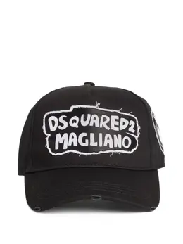 DSQUARED2: Кепка с принтом 