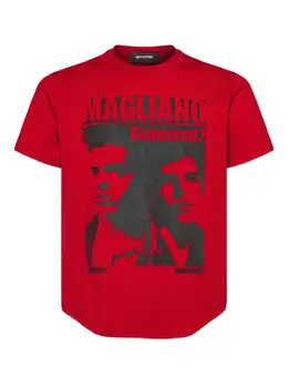 DSQUARED2: Футболка с принтом 